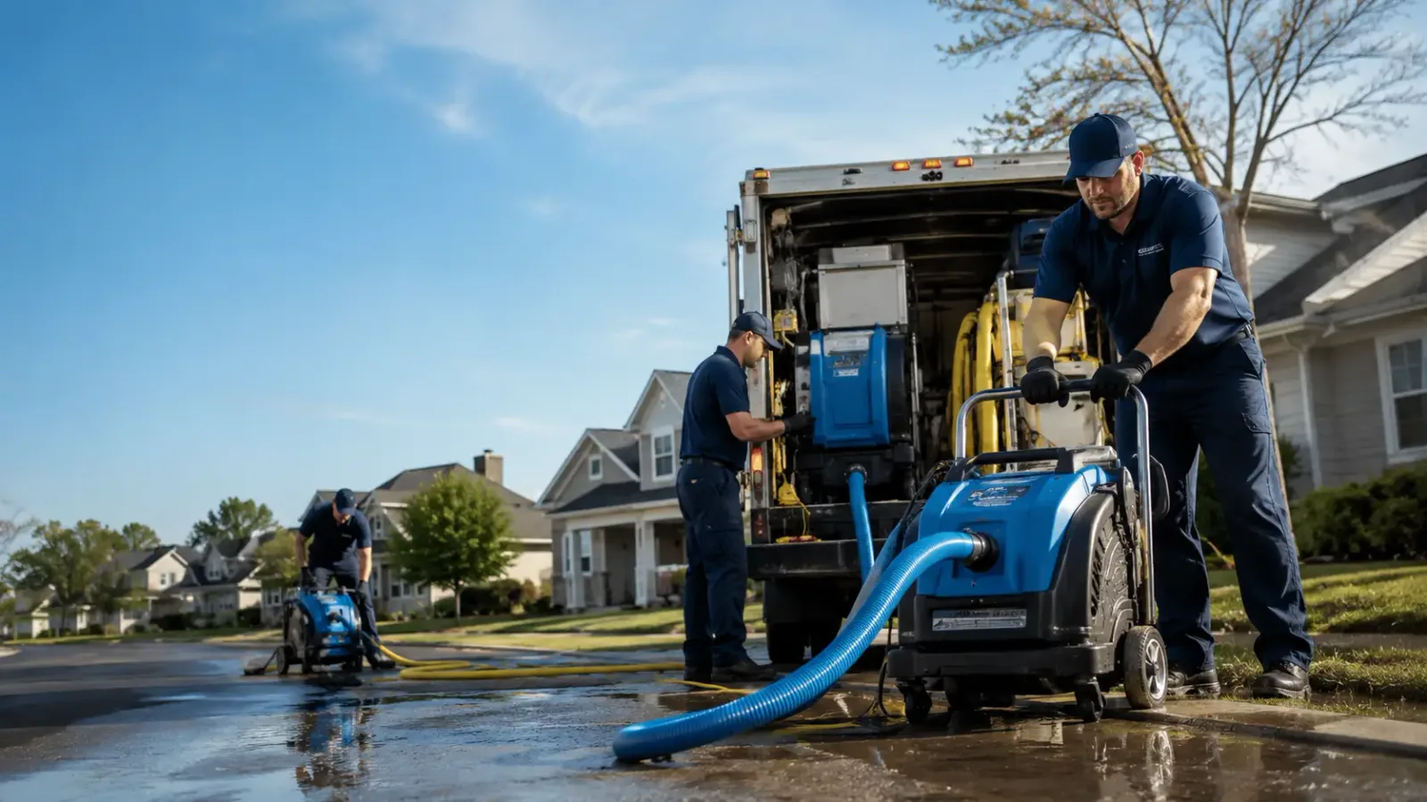 Flood Damage Cleanup in Garden, MI
